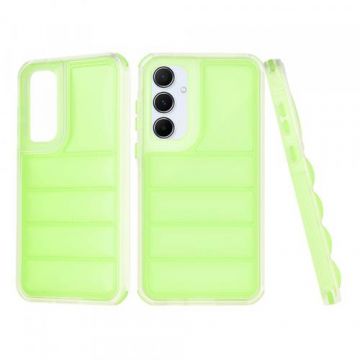 Husa pentru Samsung Galaxy A55 5G A556, Techsuit, Wave Shield, Verde