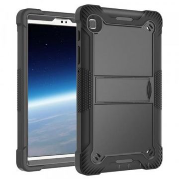 Husa pentru Samsung Galaxy Tab A7 10.4 (2020) / Tab A7 10.4 (2022) Techsuit Rugged TabShell (Negru)