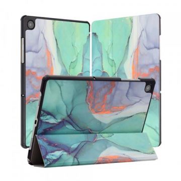 Husa pentru Samsung Galaxy Tab A9+ Techsuit FoldPro Green Time (Multicolor)