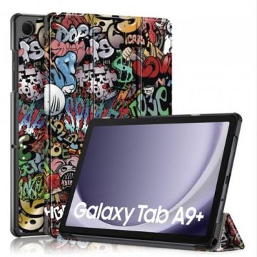 Husa pentru Samsung Galaxy Tab A9+ Techsuit FoldPro Urban Vibe (Multicolor)