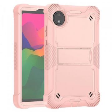 Husa pentru Xiaomi Redmi Pad SE 8.7, Techsuit, Rugged TabShell (Roz)
