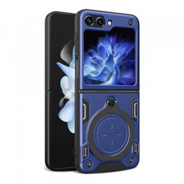 Husa Techsuit CamGuard Pro pentru Samsung Galaxy Z Flip5 F731, Albastra