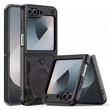 Husa Techsuit CamGuard Pro pentru Samsung Galaxy Z Flip6 F741, Neagra