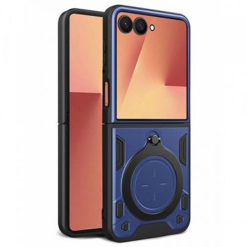 Husa Techsuit CamGuard Pro pentru Samsung Galaxy Z Flip7 F766, Albastra