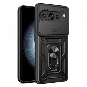 Husa Techsuit CamShield pentru Google Pixel 9 Pro XL, Neagra