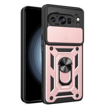 Husa Techsuit CamShield pentru Google Pixel 9 Pro XL, Roz