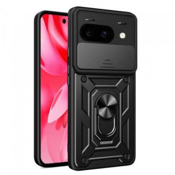 Husa Techsuit CamShield pentru Google Pixel 9a, Neagra