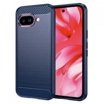 Husa Techsuit Carbon pentru Google Pixel 9a,  Albastru