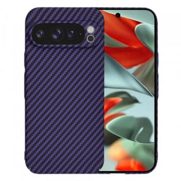 Husa Techsuit Carbonite FiberShell pentru Google Pixel 9 Pro XL, Mov