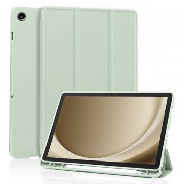 Husa Techsuit Flex Trifold pentru Samsung Galaxy Tab A9+ (Verde)