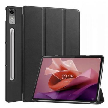 Husa Techsuit FoldPropentru Lenovo Tab P12 (Negru)