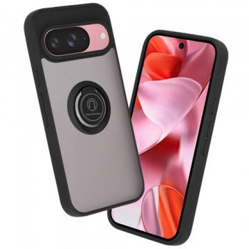 Husa Techsuit Glinth pentru Google Pixel 9 / 9 Pro, Neagra
