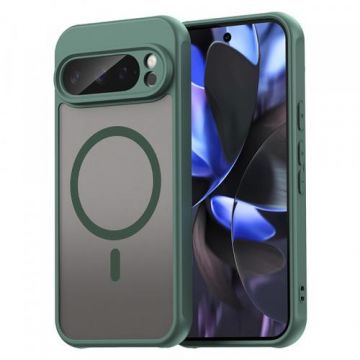 Husa Techsuit HaloFrost II MagSafe pentru Google Pixel 9 Pro,  Verde