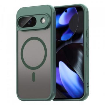 Husa Techsuit HaloFrost II MagSafe pentru Google Pixel 9, Verde