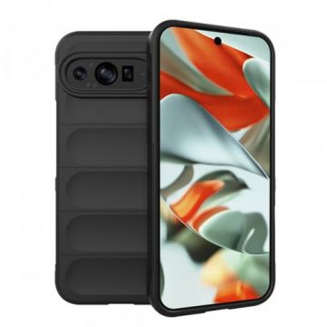 Husa Techsuit Magic Shield pentru Google Pixel 9 Pro XL, Neagra