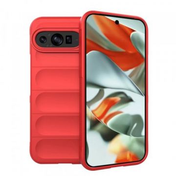 Husa Techsuit Magic Shield pentru Google Pixel 9 Pro XL, Rosu