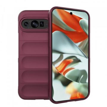 Husa Techsuit Magic Shield pentru Google Pixel 9 Pro XL, Visiniu