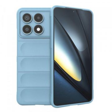 Husa Techsuit Magic Shield pentru Poco F6 Pro, Albastru