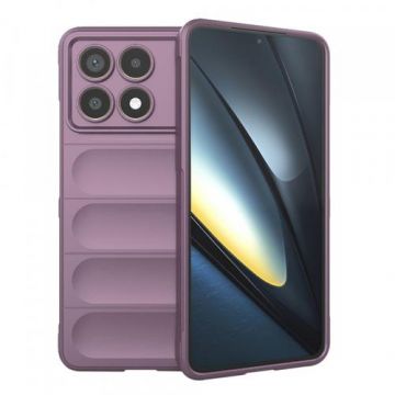 Husa Techsuit Magic Shield pentru Poco F6 Pro, Mov
