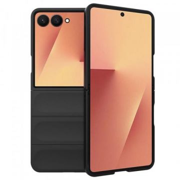 Husa Techsuit Magic Shield pentru Samsung Galaxy Z Flip7 F766, Neagra