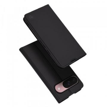 Husa Techsuit Magskin Book pentru Google Pixel 9 / 9 Pro, Neagra