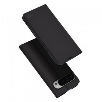 Husa Techsuit Magskin Book pentru Google Pixel 9 Pro XL, Neagra