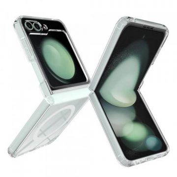 Husa Techsuit Pro MagSafe pentru Samsung Galaxy Z Flip6 F741,  Transparenta