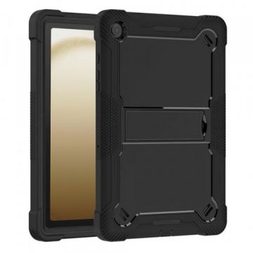 Husa Techsuit Rugged TabShell pentru Samsung Galaxy Tab A9+ (Negru)