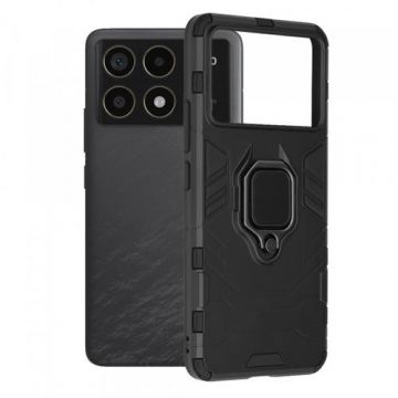 Husa Techsuit Shield pentru Poco F6 Pro,  Neagra