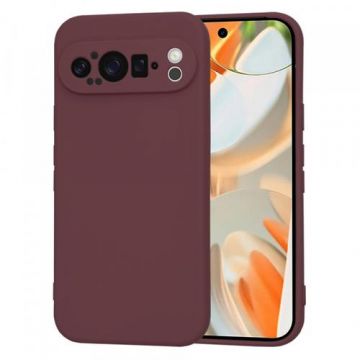 Husa Techsuit SoftFlex pentru Google Pixel 9 Pro, Visiniu