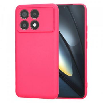 Husa Techsuit SoftFlex pentru Poco F6 Pro,  Roz