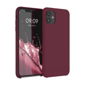 Husa pentru Apple iPhone 11, Silicon, Rosu, 49724.209