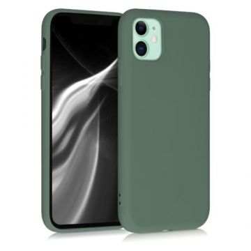 Husa pentru Apple iPhone 11, Silicon, Verde, 50791.166