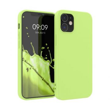 Husa pentru Apple iPhone 12/iPhone 12 Pro, Silicon, Verde, 53938.214