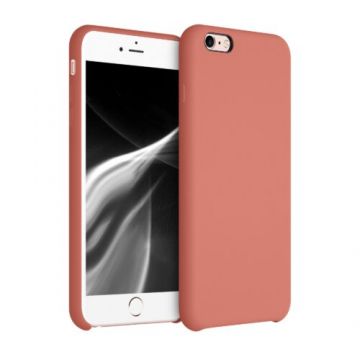 Husa pentru Apple iPhone 6 Plus/iPhone 6s Plus, Silicon, Roz, 40841.215