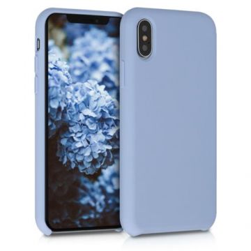 Husa pentru Apple iPhone X/iPhone XS, Silicon, Albastru, 46313.58