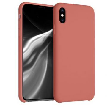 Husa pentru Apple iPhone XS Max, Silicon, Roz, 45909.215