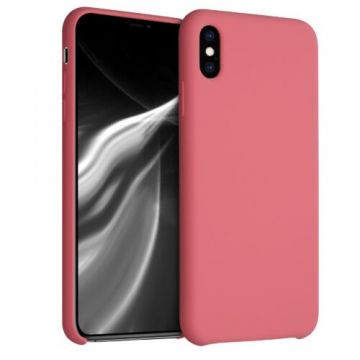 Husa pentru Apple iPhone XS Max, Silicon, Roz, 45909.219