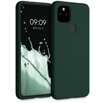 Husa pentru Google Pixel 4a 5G, Silicon, Verde, 53779.169