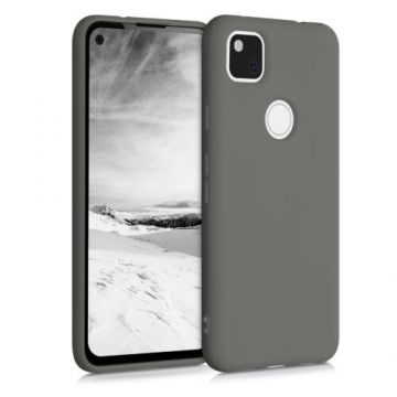 Husa pentru Google Pixel 4a, Silicon, Gri, 52622.155