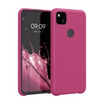 Husa pentru Google Pixel 4a, Silicon, Roz, 52549.213