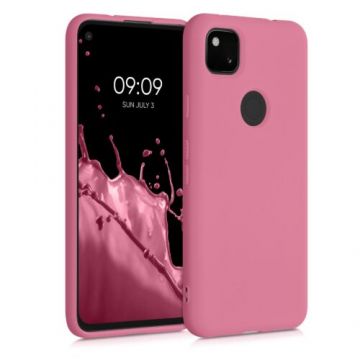 Husa pentru Google Pixel 4a, Silicon, Roz, 52622.212