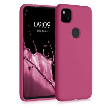 Husa pentru Google Pixel 4a, Silicon, Roz, 52622.213