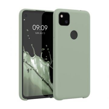 Husa pentru Google Pixel 4a, Silicon, Verde, 52549.172