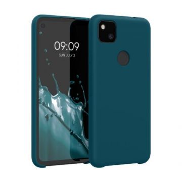 Husa pentru Google Pixel 4a, Silicon, Verde, 52549.57