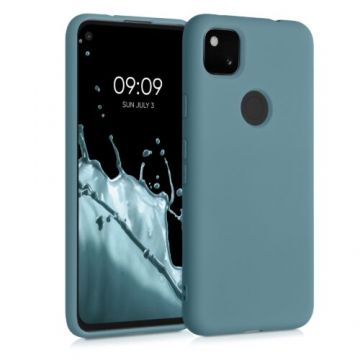 Husa pentru Google Pixel 4a, Silicon, Verde, 52622.207