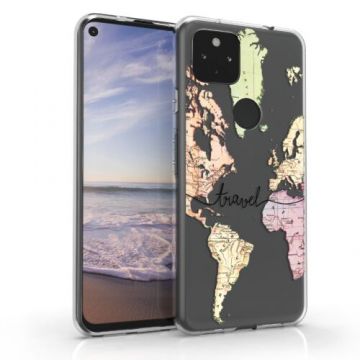 Husa pentru Google Pixel 5a, Silicon, Multicolor, 55160.01, Kwmobile