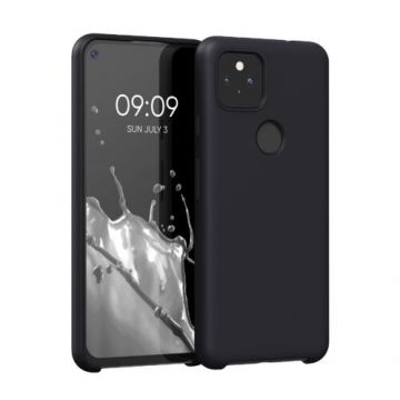 Husa pentru Google Pixel 5a, Silicon, Negru, 55207.01, Kwmobile