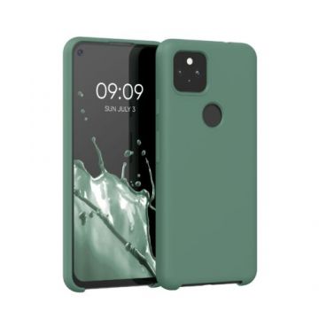 Husa pentru Google Pixel 5a, Silicon, Verde, 55207.166, Kwmobile