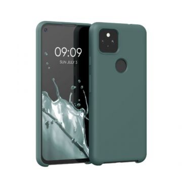 Husa pentru Google Pixel 5a, Silicon, Verde, 55207.171, Kwmobile